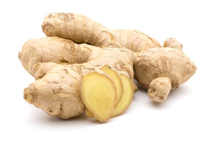 Our ginger from China: Large, bright and juicy tubers